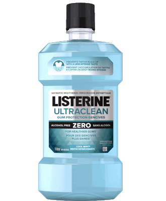 Listerine Nightly Reset mouthwash bottle